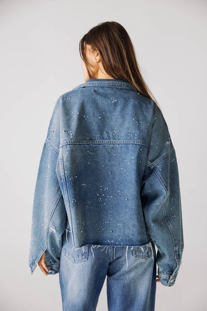 Starfall Denim Jacket - Vintage Blue