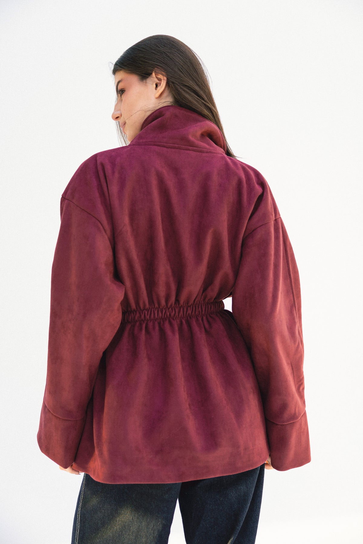 Comfort Zone Jacket - Burgundy