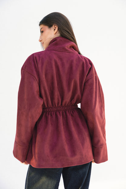 Comfort Zone Jacket - Burgundy