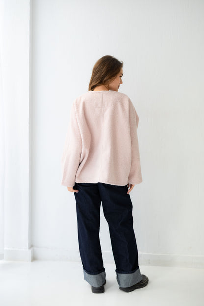 Dream Butterfly Top - Powder Pink