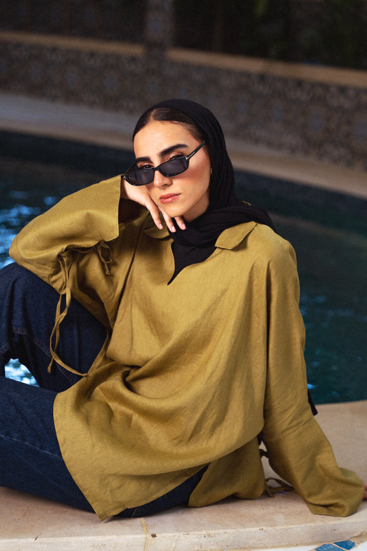 Linen Soul Top - Kiwi