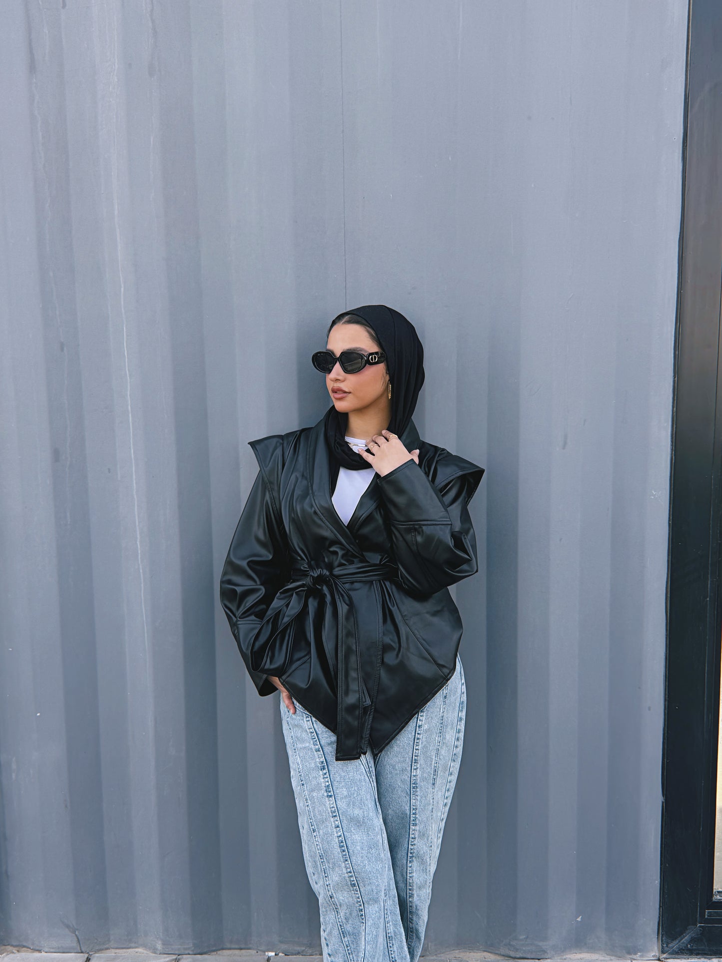 Bold As Love Leather Jacket - Black