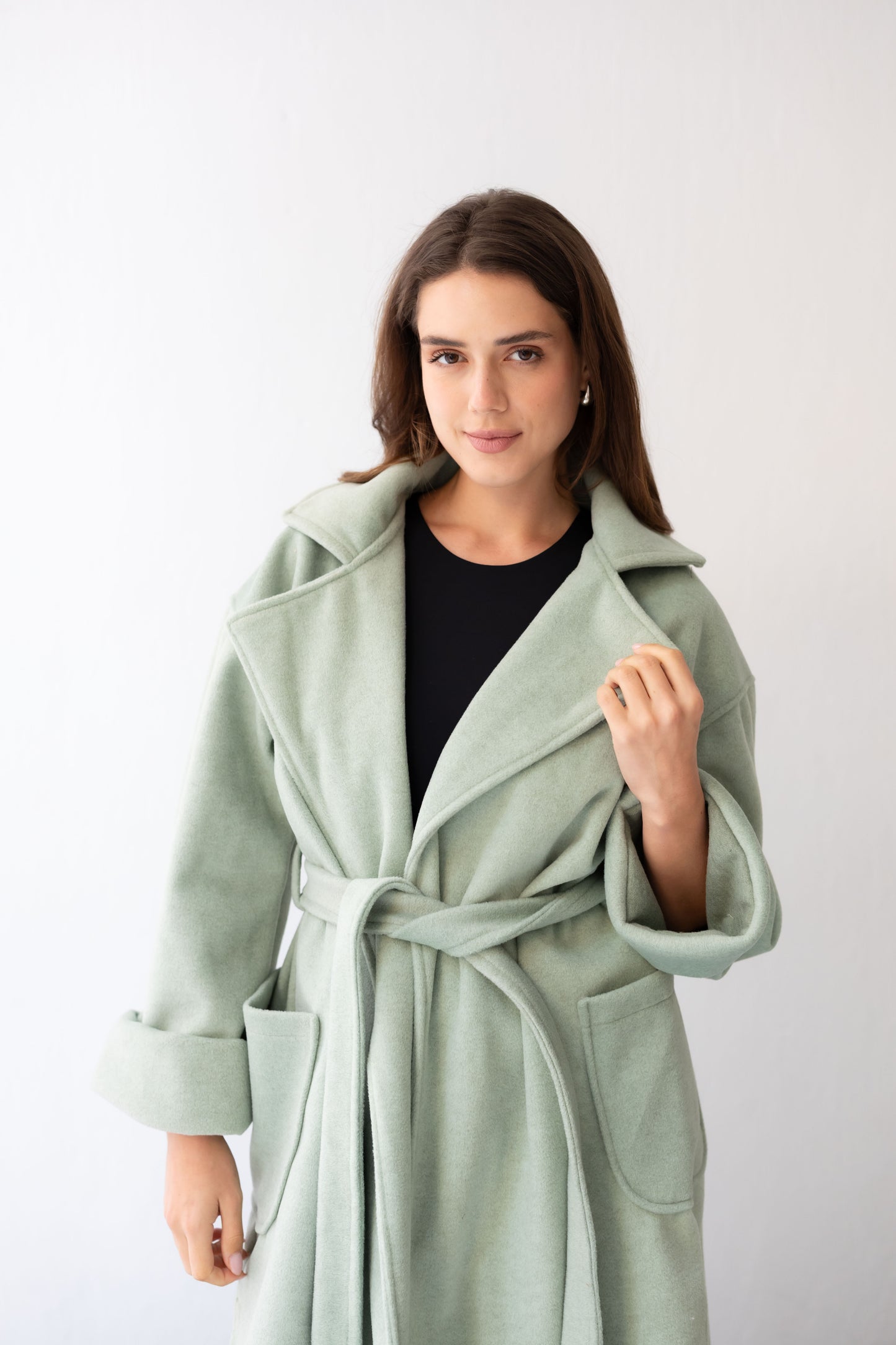Keep Me Warm Coat - Mint