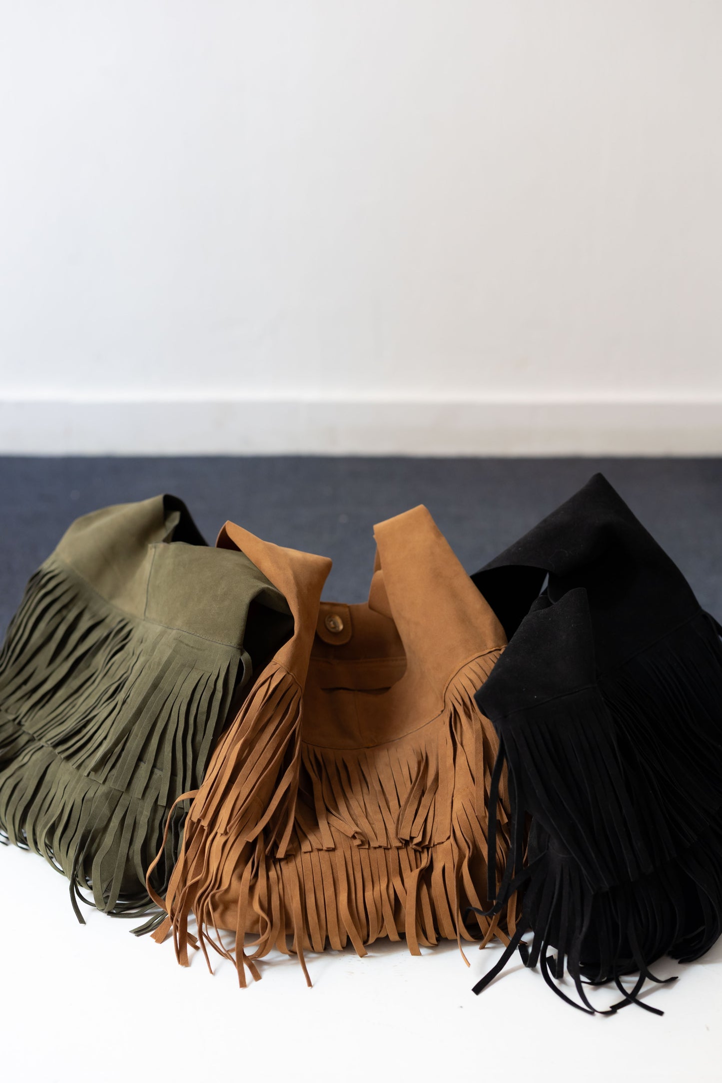 The Boho Fringe Bag - Desert Camel