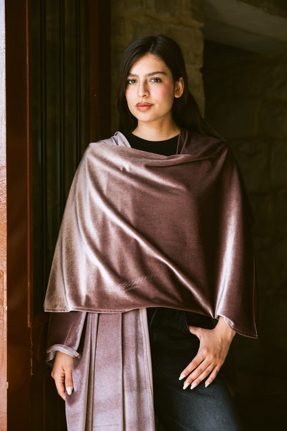 Fringe Edit Kaftan - Dusty Rose