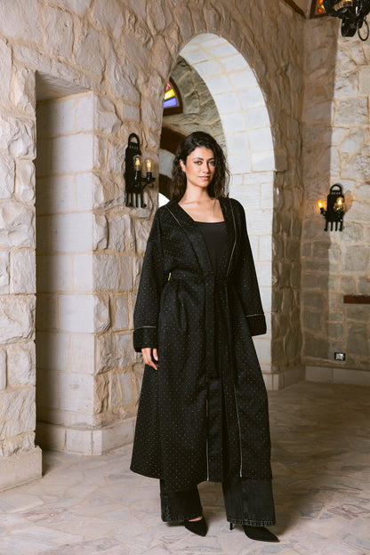 Sky Dust Kaftan - Black