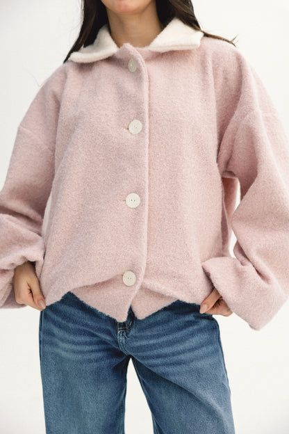 Nonchalant Jacket - Powder Pink