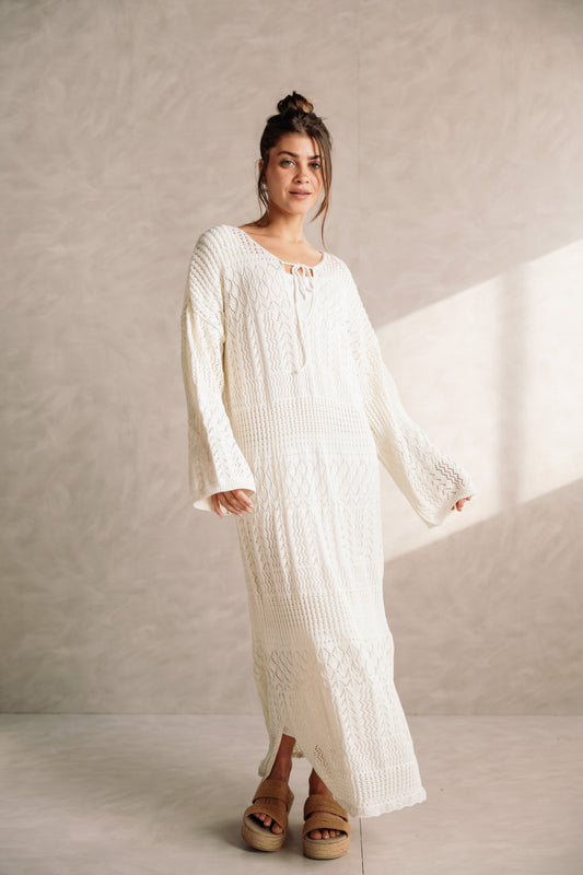 That Girl Knit Dress - White