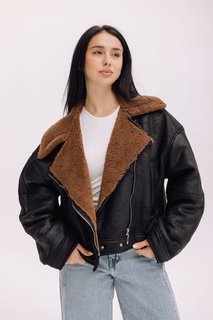 Street Ember Jacket - Blackxbrown