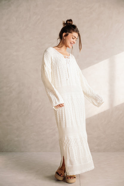 That Girl Knit Dress - White