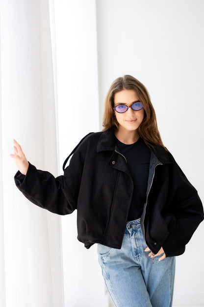 Velvet Storm Jacket - Black