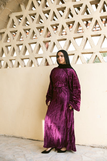 Butterfly Dress - Burgundy