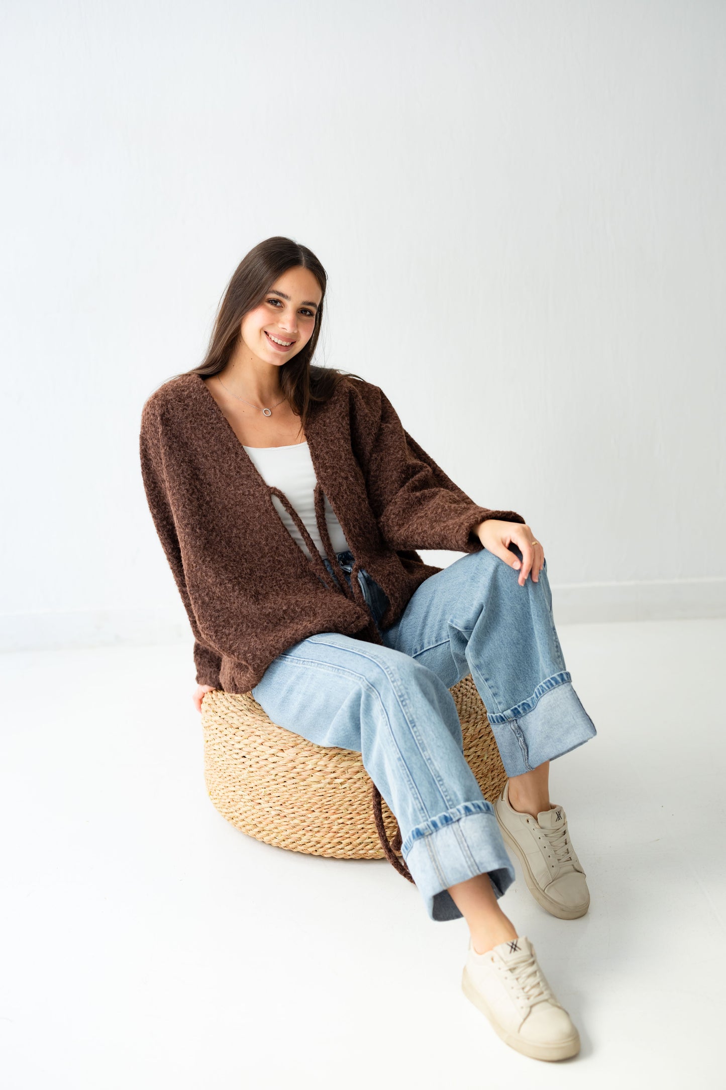 Dream Butterfly Top - Cocoa Brown