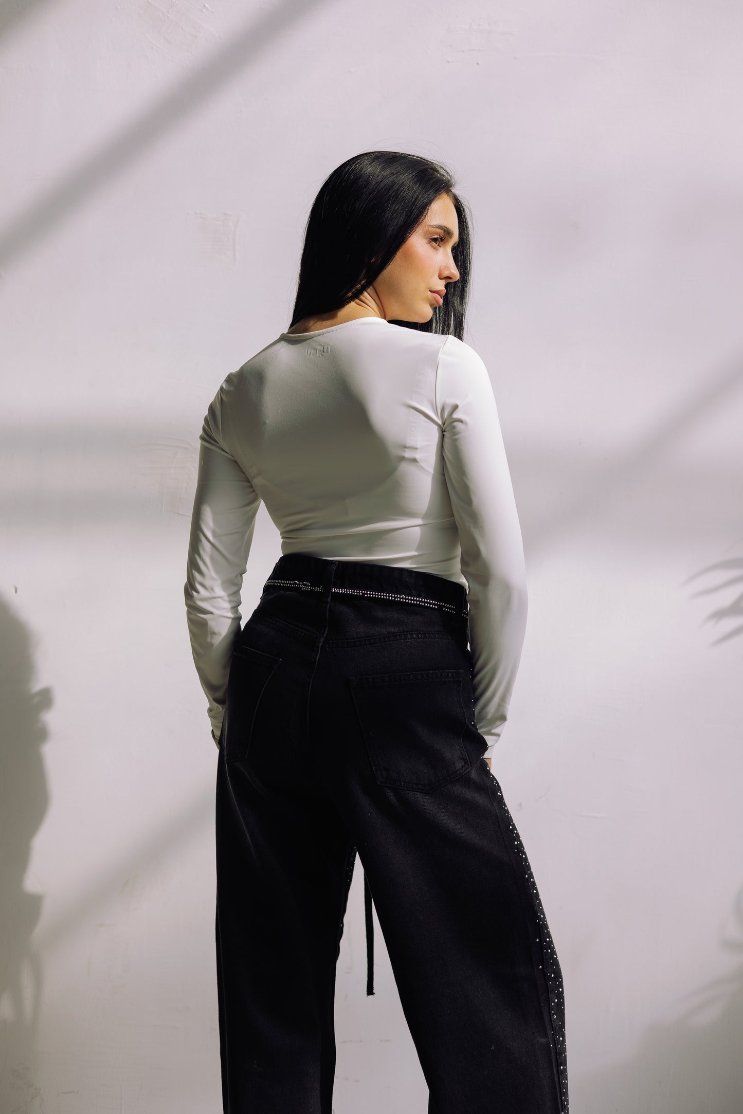 Midnight Spark Jeans - Noir Black