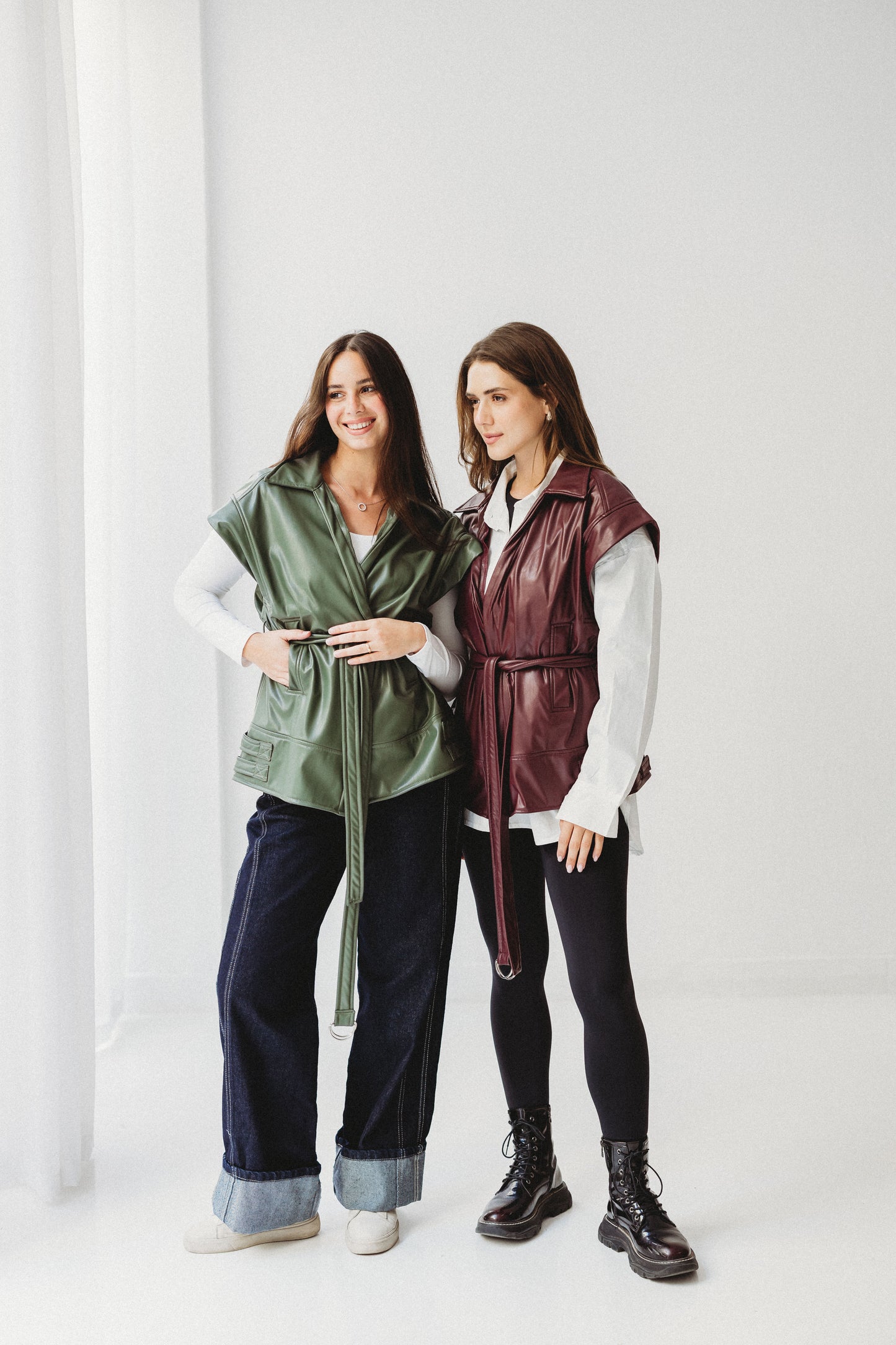 Statement Vest - Olive