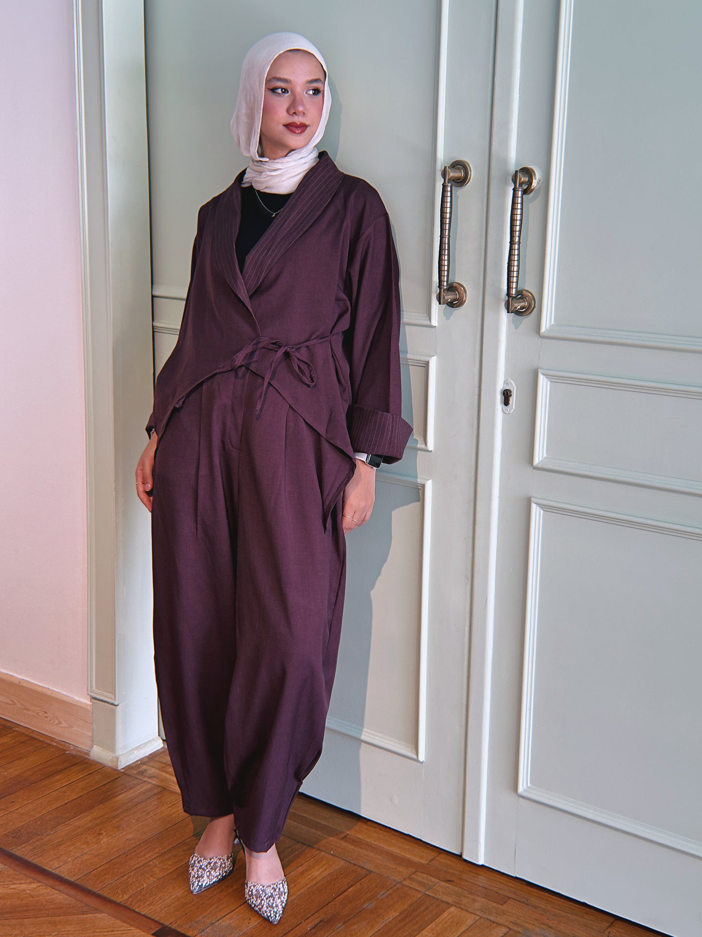 Rema Set - Deep Plum