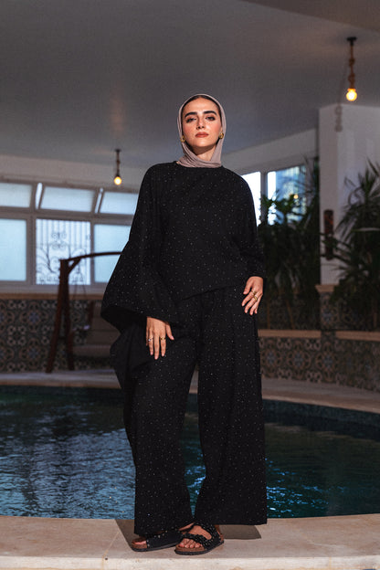 Dazzled Zomorod Set - Black