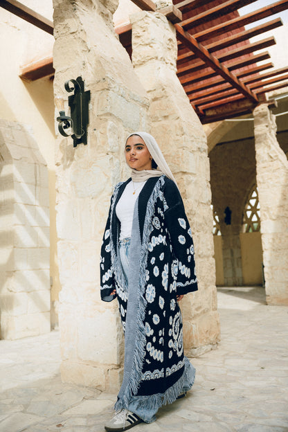 Rihla Cardigan - Navy