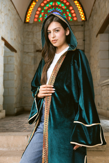 Zahra Kaftan - Emerald Green