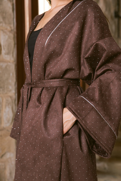 Sky Dust Kaftan - Chocolate