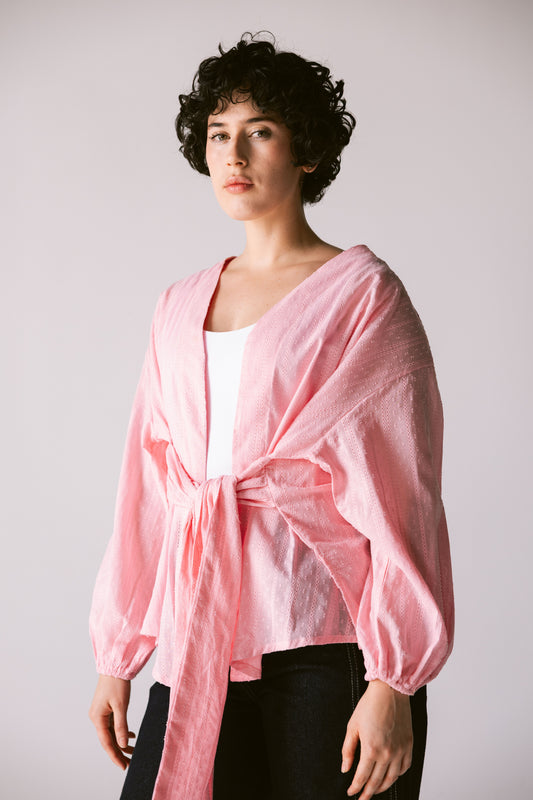 Soft Girl Energy Top - Powder Pink