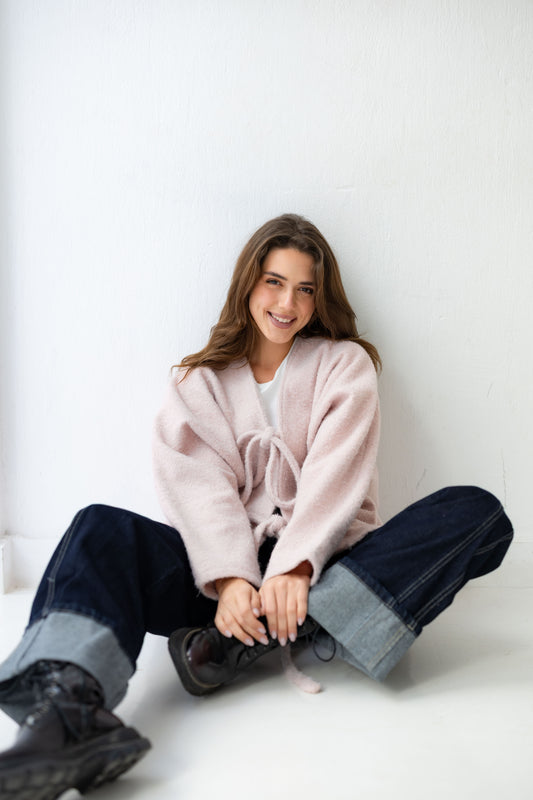 Dream Butterfly Top - Powder Pink