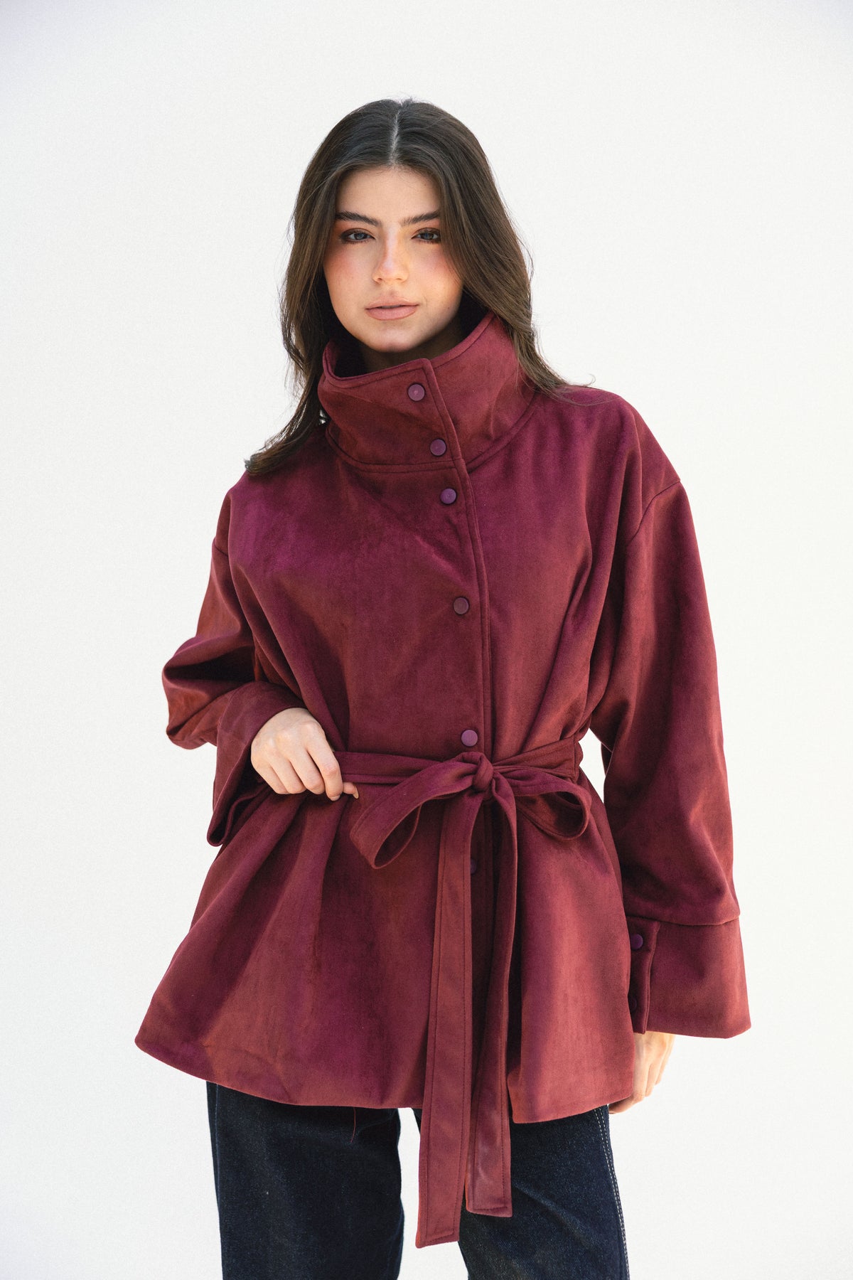 Comfort Zone Jacket - Burgundy