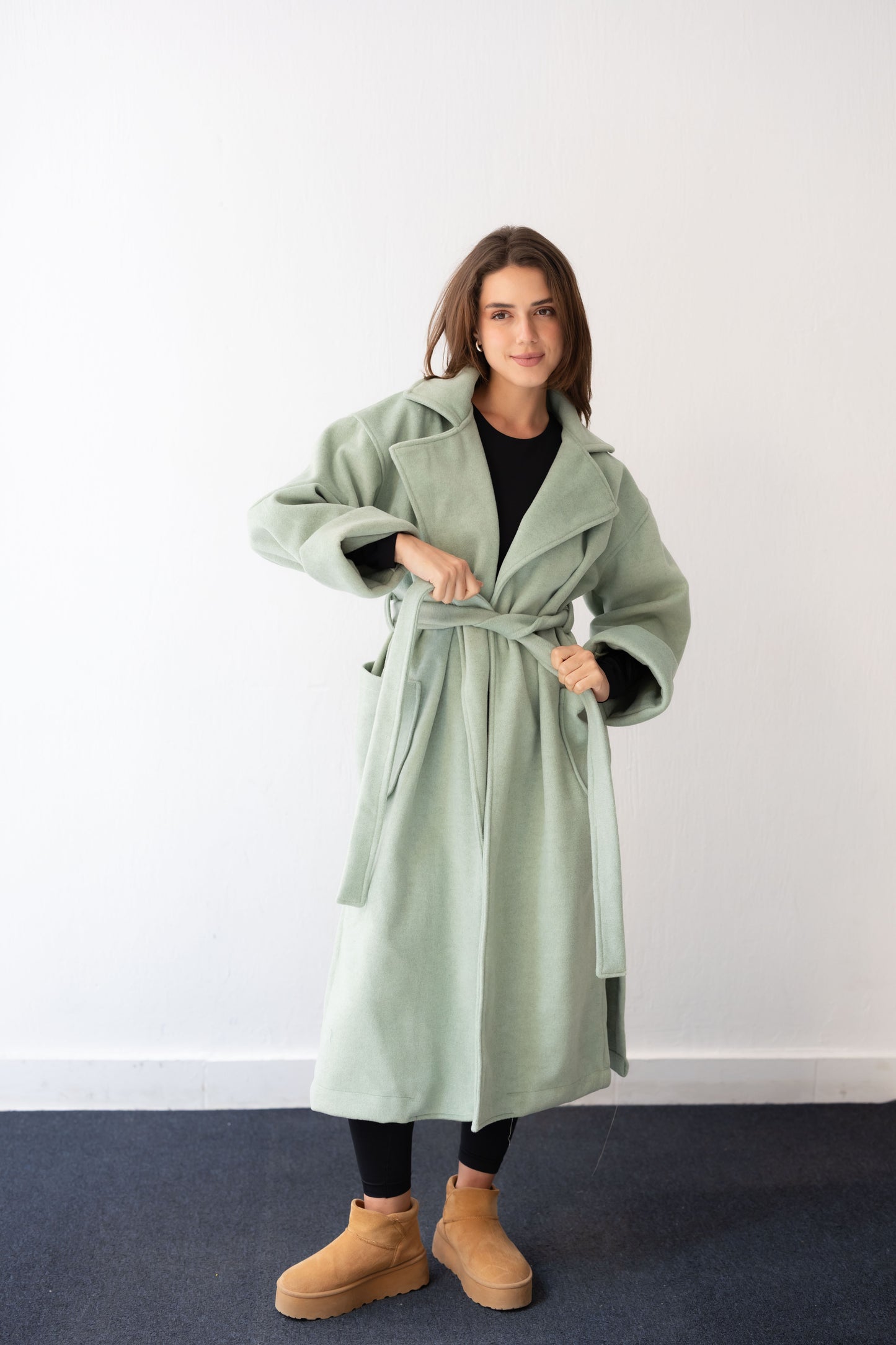 Keep Me Warm Coat - Mint