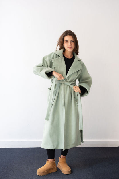 Keep Me Warm Coat - Mint