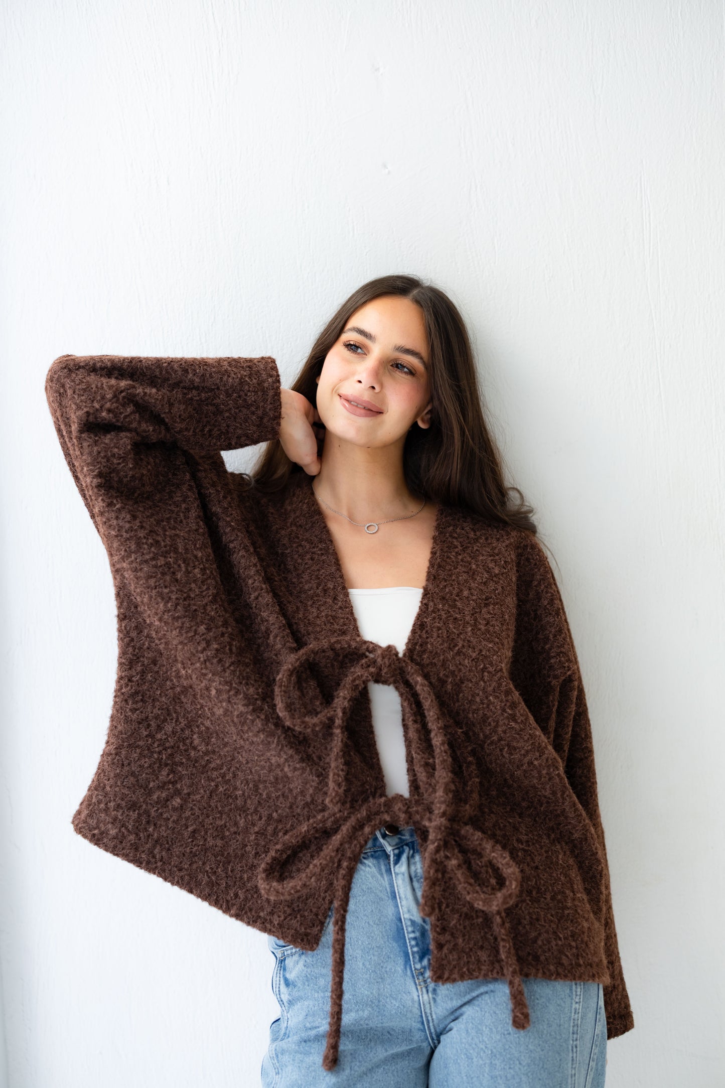 Dream Butterfly Top - Cocoa Brown