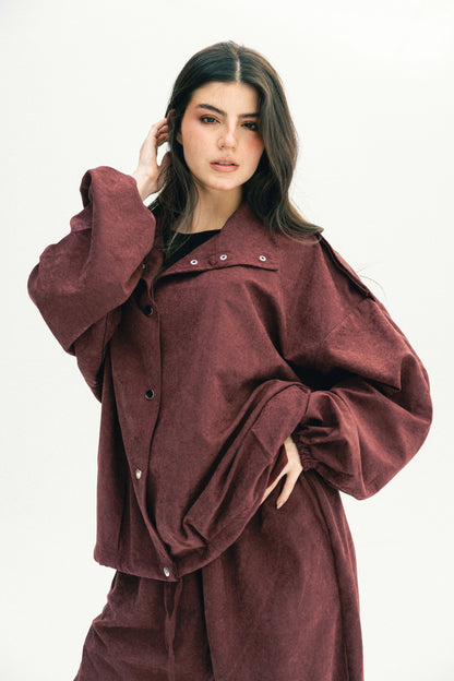 On The Go Set - Burgundy