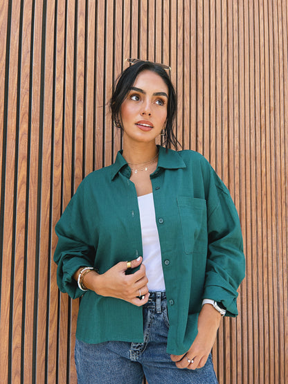 Cropped Shirt - Genzary