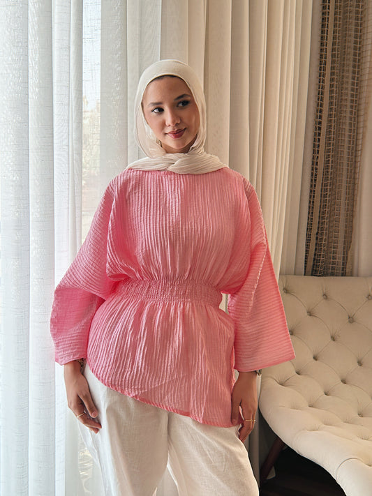 Palm Top - Powder Pink