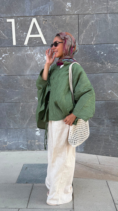 Rahaf Top - Olive