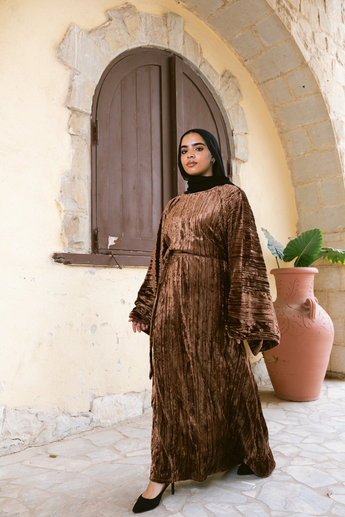 Butterfly Dress - Soft Bronze