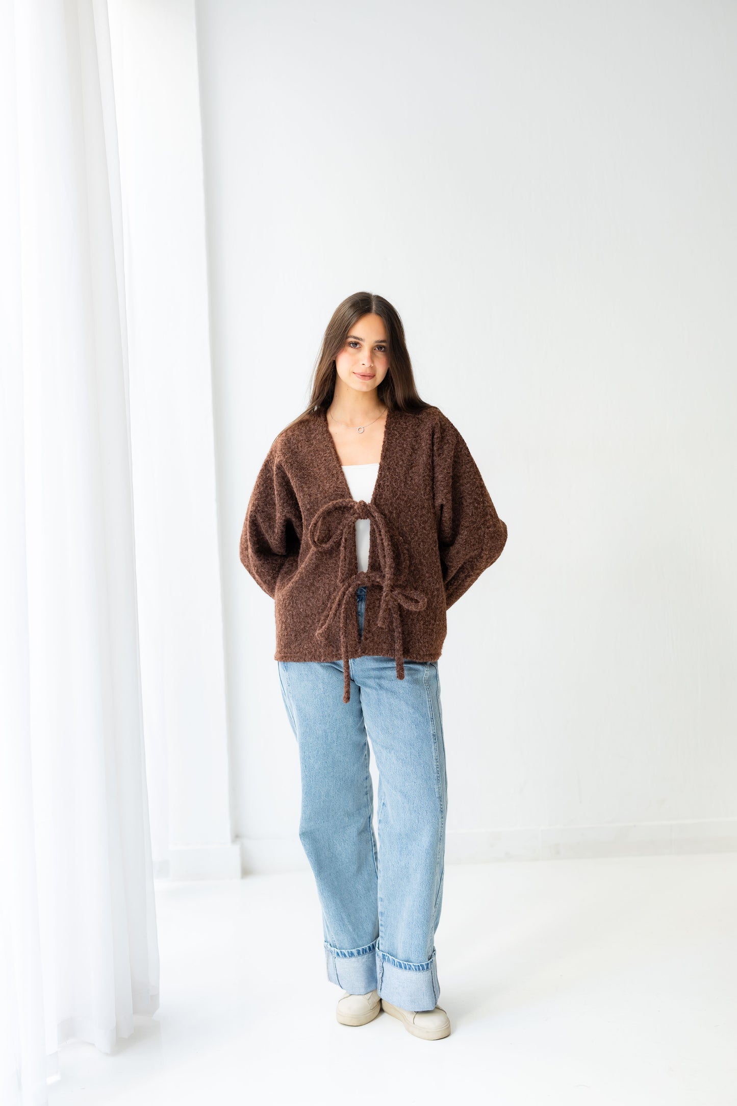 Dream Butterfly Top - Cocoa Brown