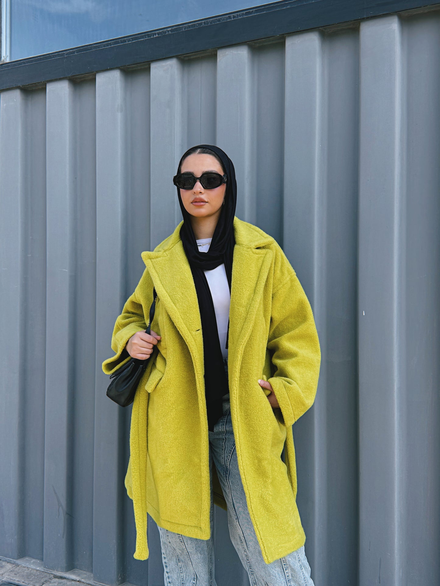 Timeless Coat - Lime