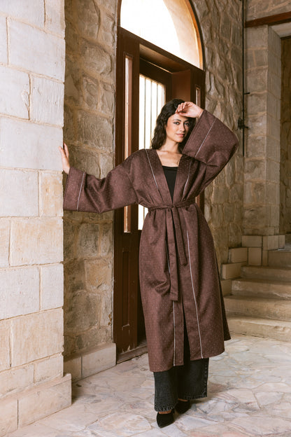Sky Dust Kaftan - Chocolate