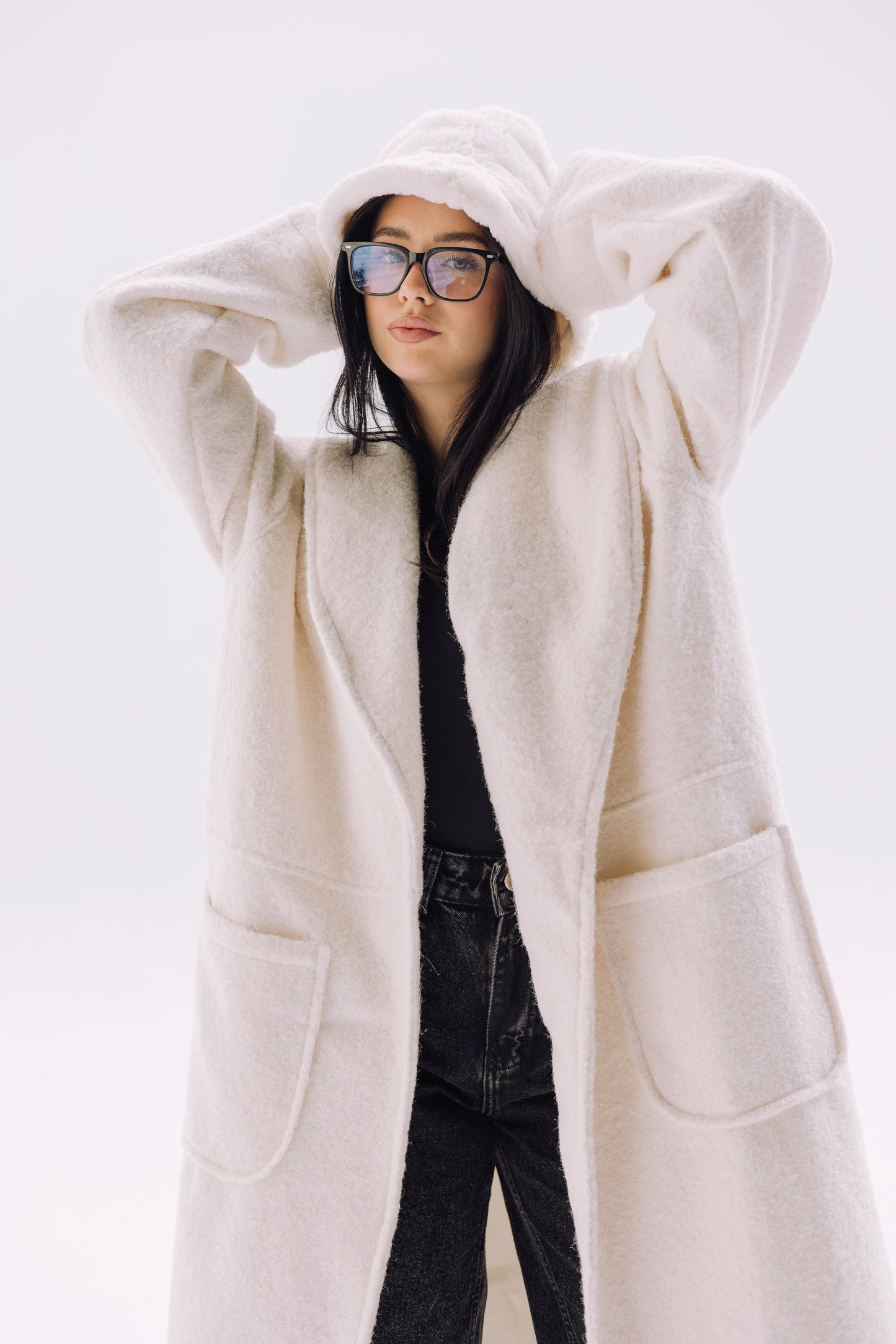 Signature Cozy Coat - Off White