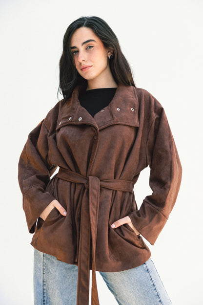 Comfort Zone Jacket - Brown