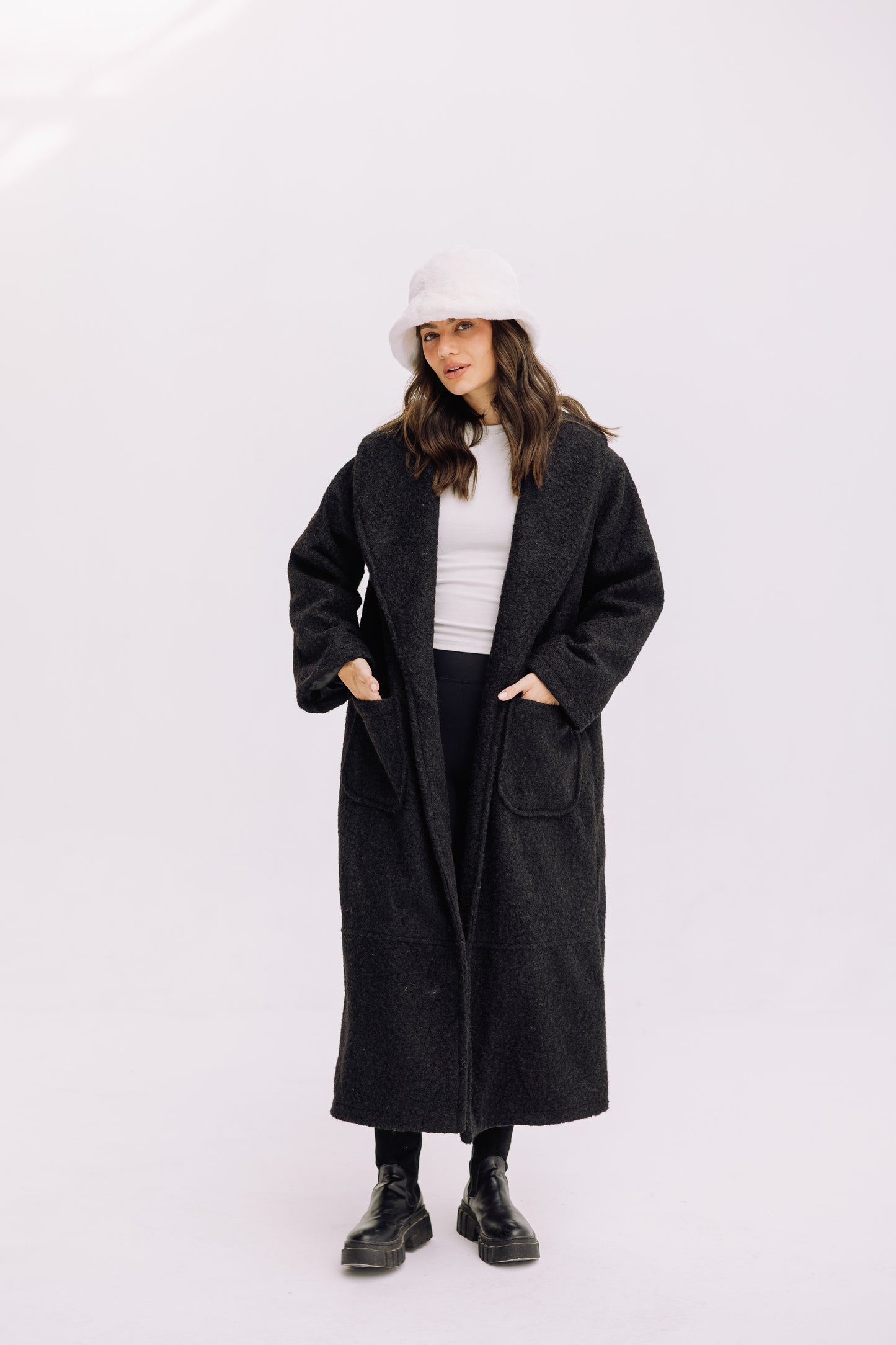 Signature Cozy Coat - Black