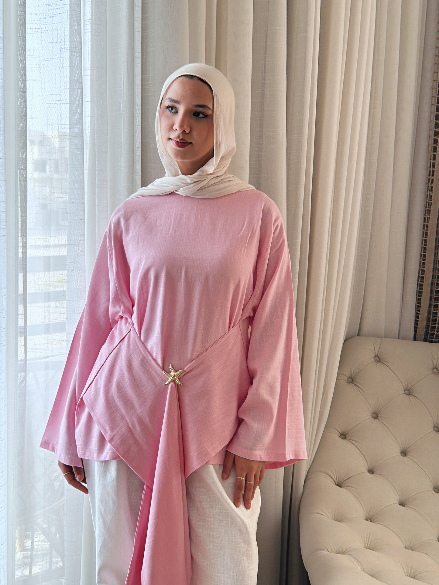 Thuraya Top - Rose
