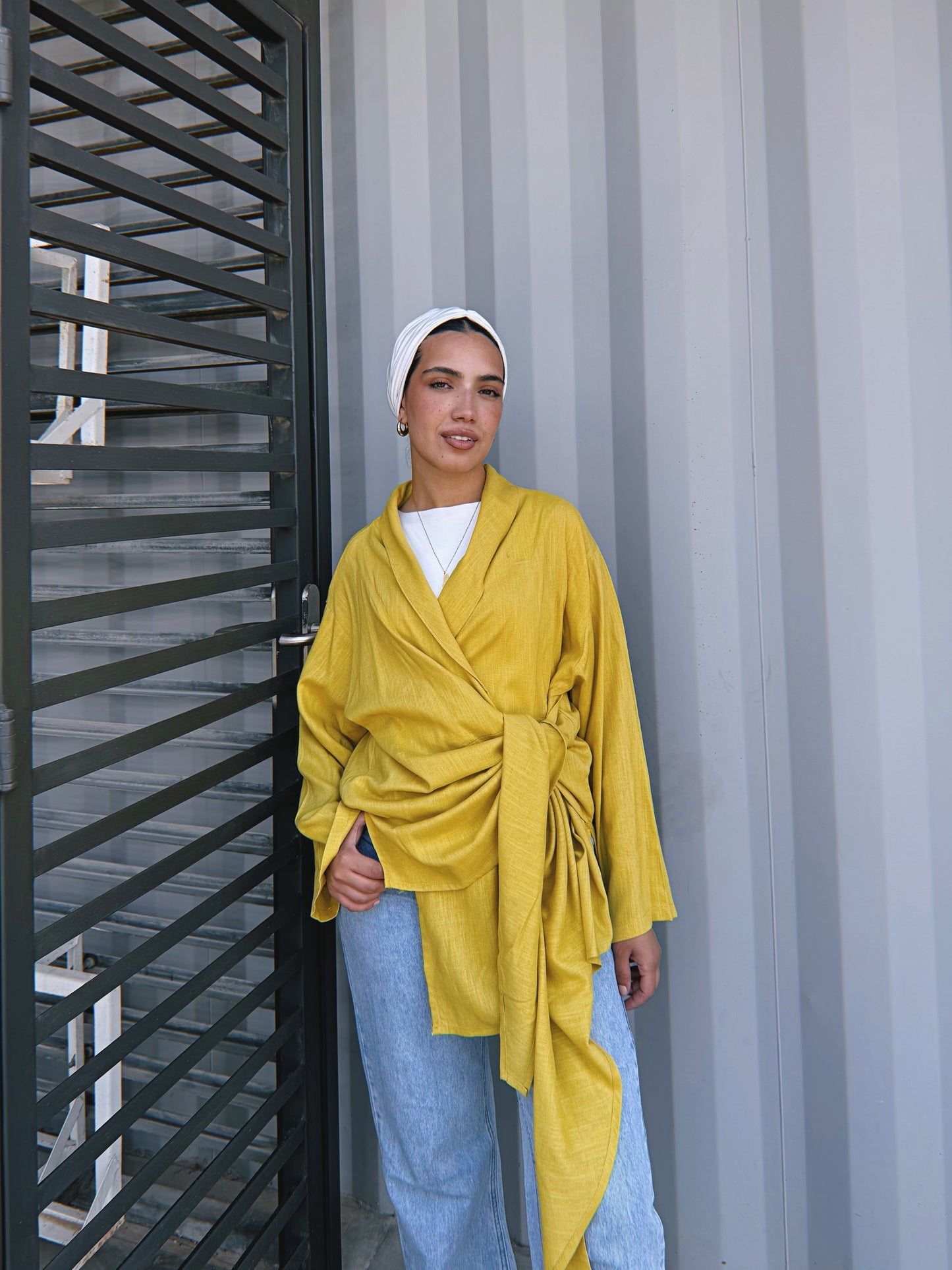 Softly Wrap Kimono - Honey