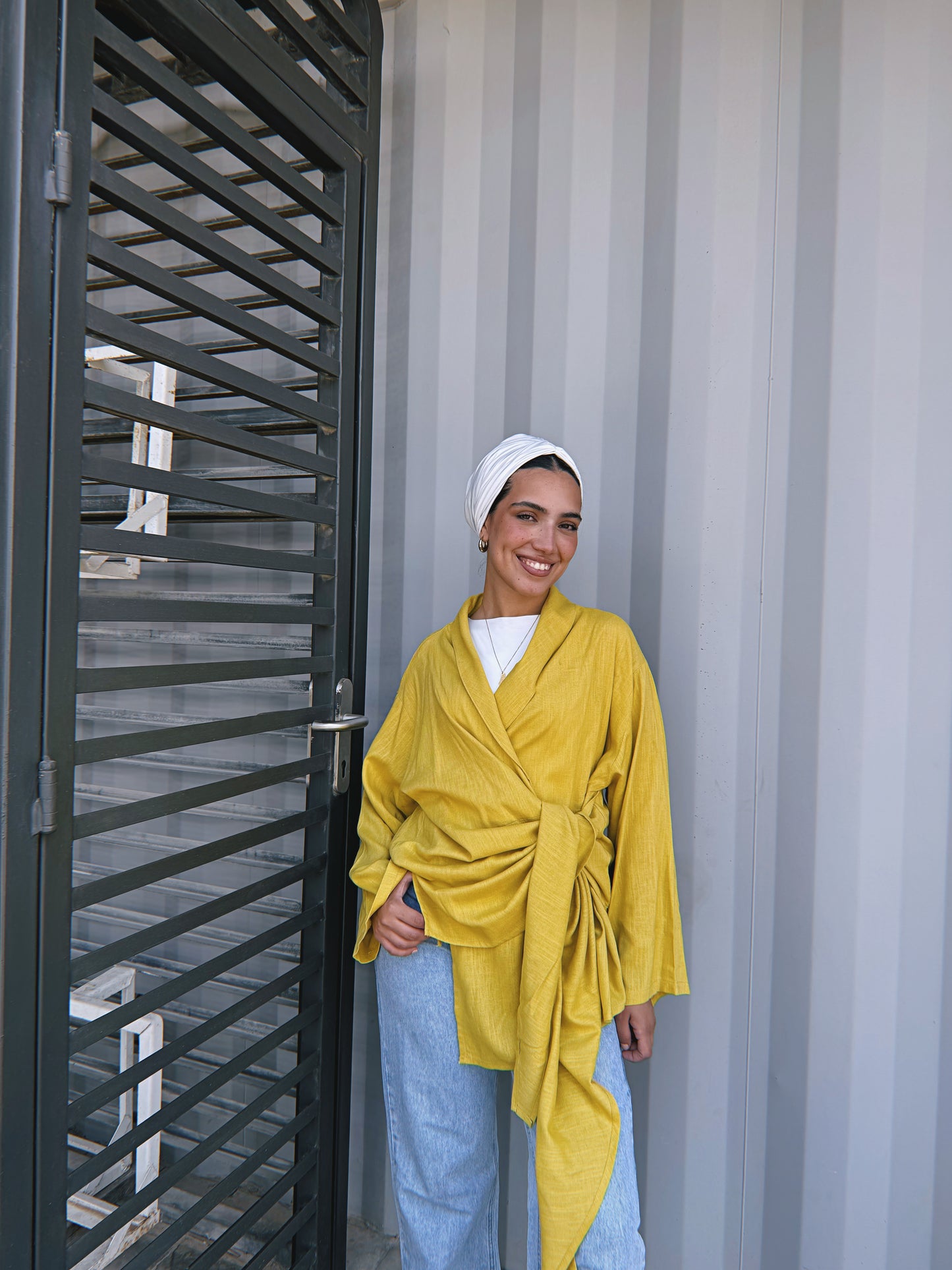 Softly Wrap Kimono - Honey