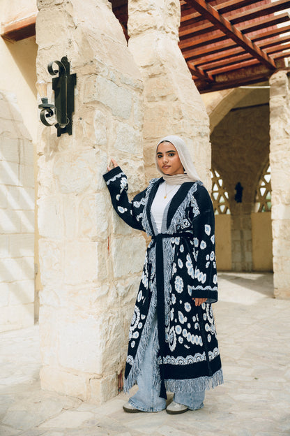 Rihla Cardigan - Navy