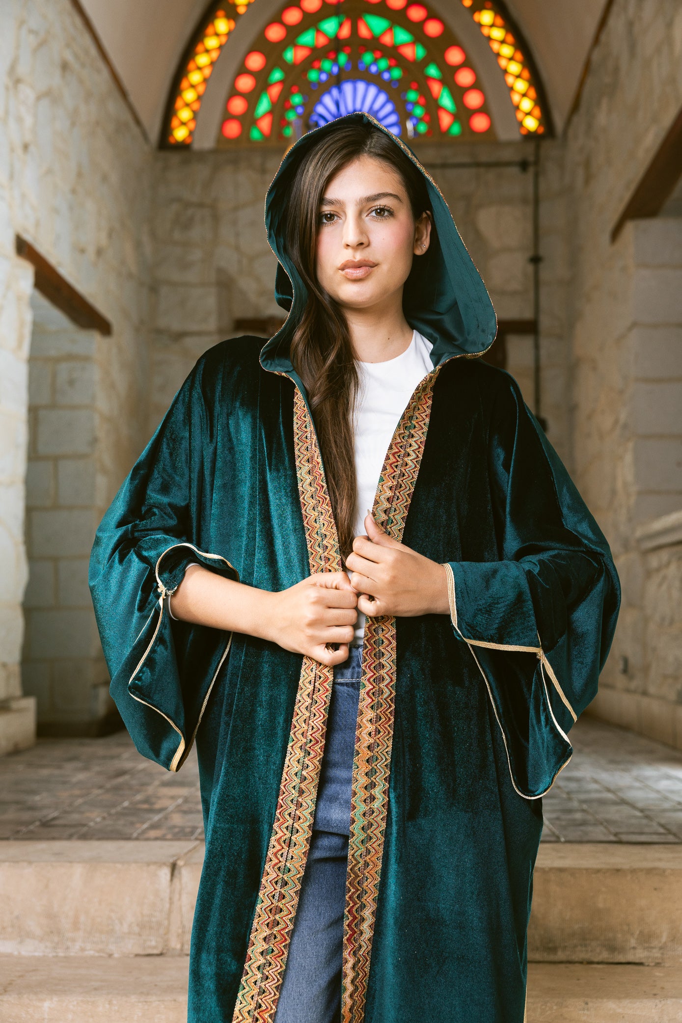 Zahra Kaftan - Emerald Green