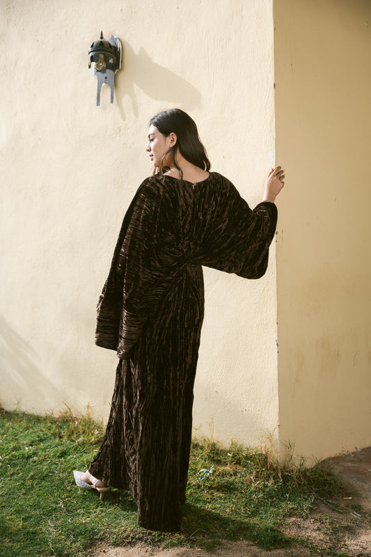 Butterfly Dress - Deep Cocoa