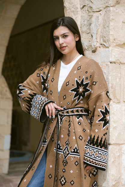 Nojom Cardigan - Sand