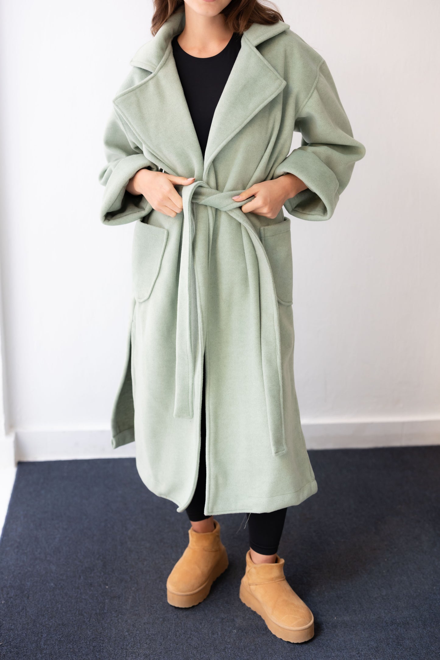 Keep Me Warm Coat - Mint