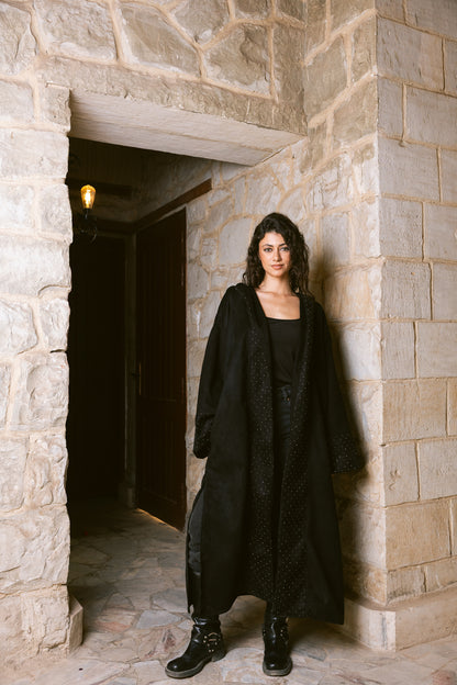Sukoon Kaftan - Black